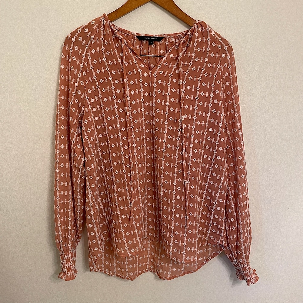 Walter Baker women’s long sleeved blouse
